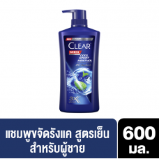 Clear Men Cool Sport Menthol Shampoo 600ml.