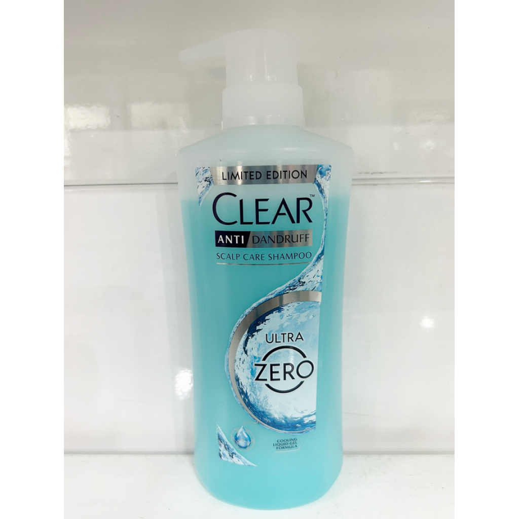 Clear Ultra Zero Shampoo 450ml.