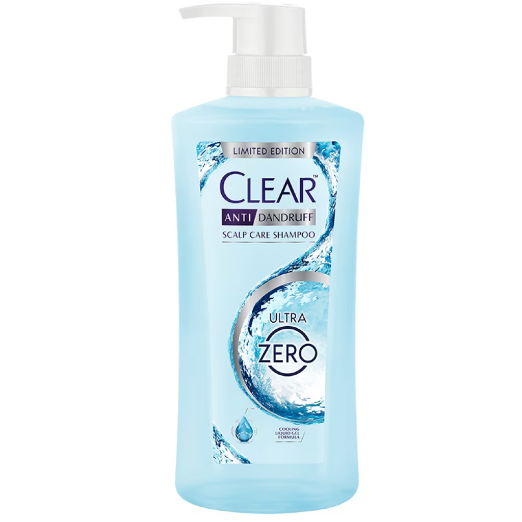 Clear Ultra Zero Shampoo 450ml.