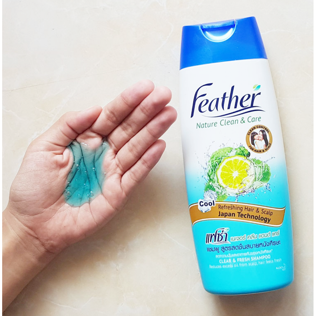 Feather Nature Clean and Care Clear and Fresh Shampoo 340ml.