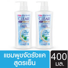 Clear Ice Cool Menthol Shampoo 400ml.