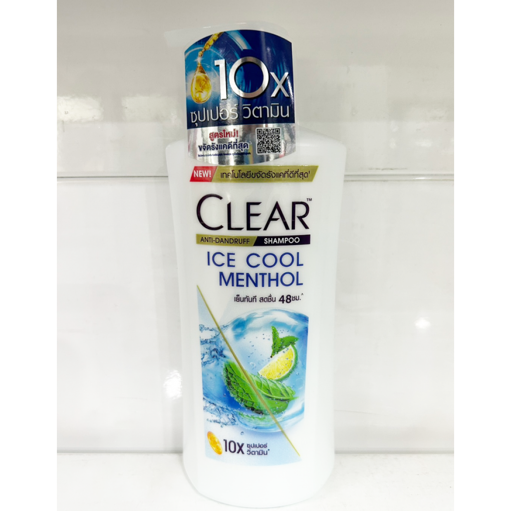 Clear Ice Cool Menthol Shampoo 400ml.