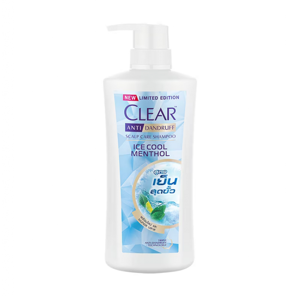 Clear Ice Cool Menthol Shampoo 400ml.