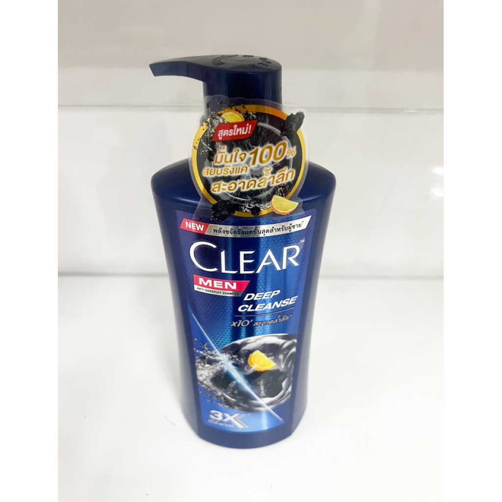 Clear Men Deep Cleanse Shampoo 390ml.