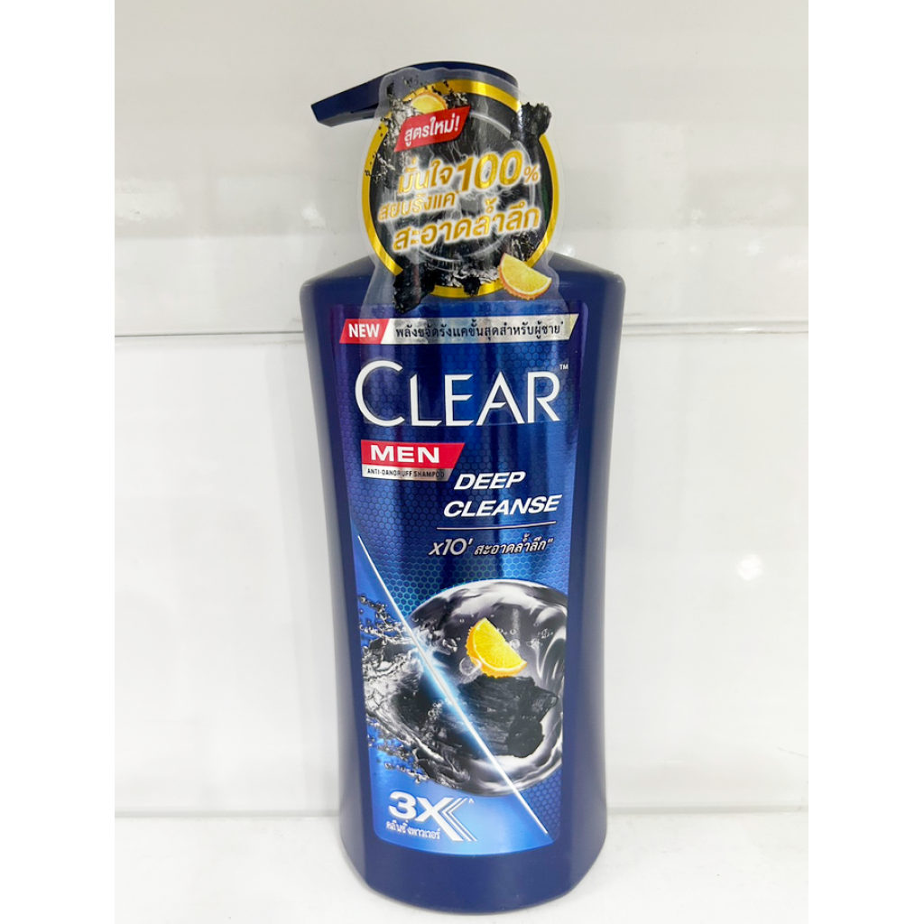 Clear Men Deep Cleanse Shampoo 390ml.