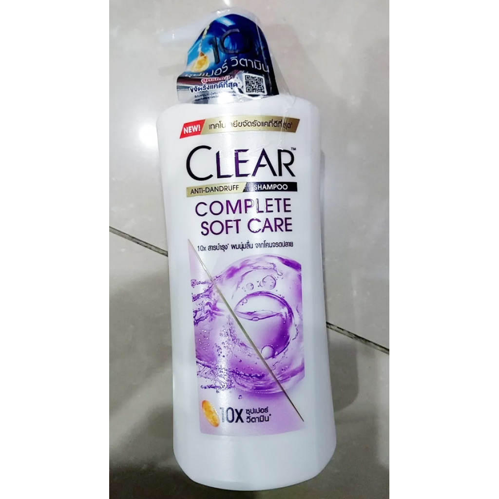 Clear Complete Soft Care Shampoo 400ml.