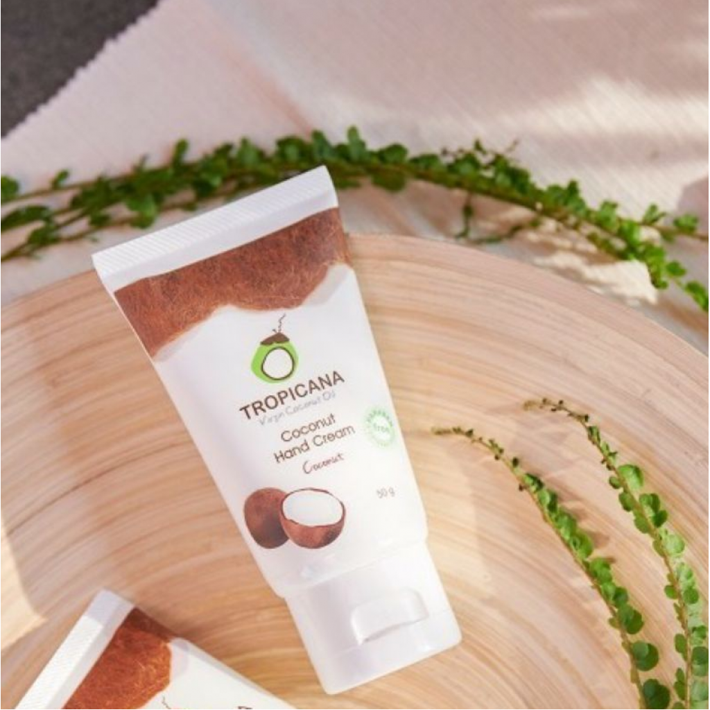 Tropicana Coconut Coconut Oil Hand Cream 50g.