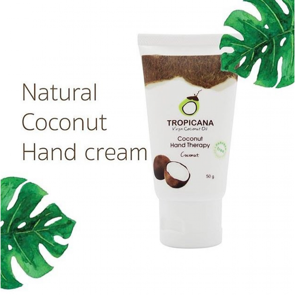 Tropicana Coconut Coconut Oil Hand Cream 50g.