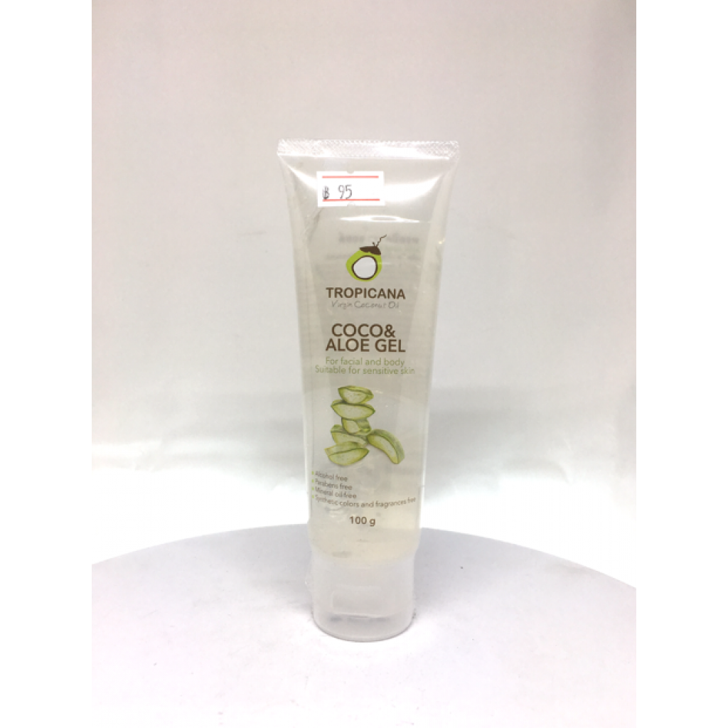 Tropicana Coconut Oil and Aloe Vera Gel 100g