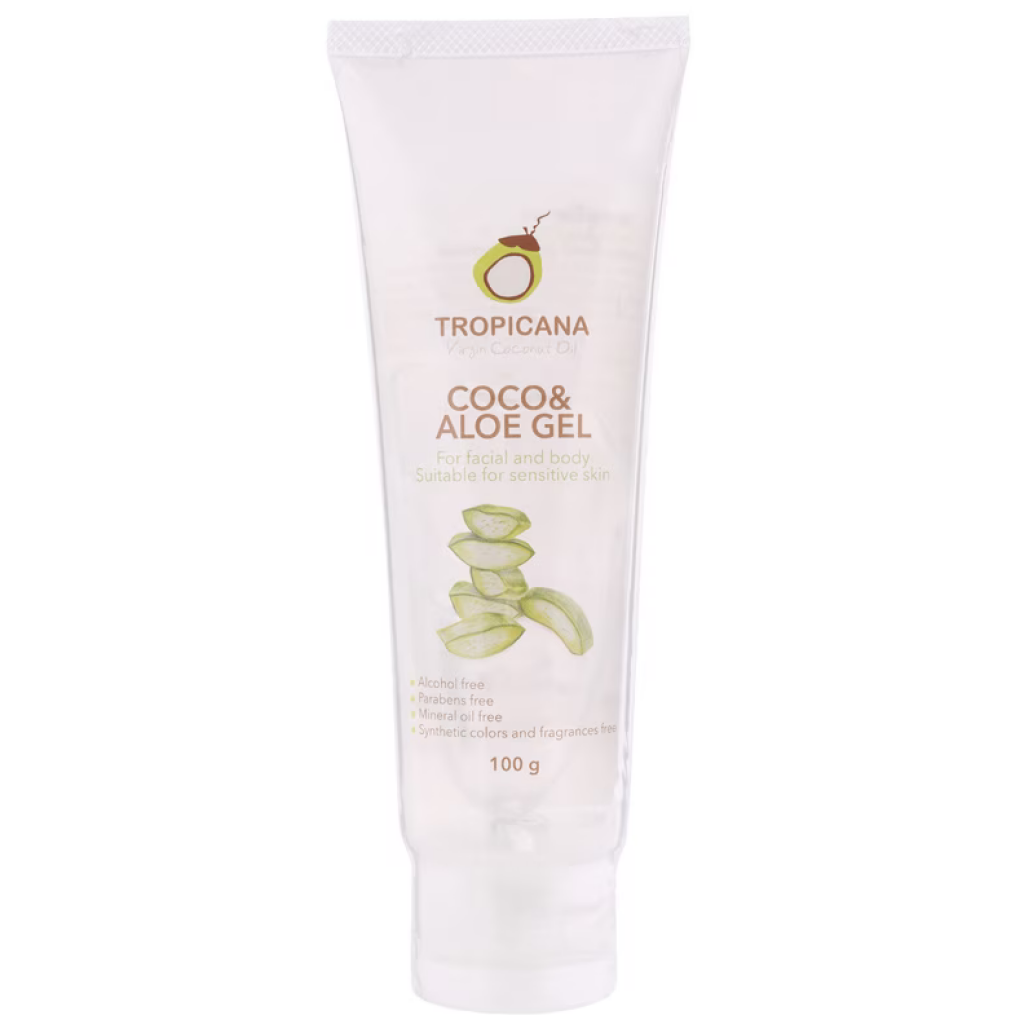 Tropicana Coconut Oil and Aloe Vera Gel 100g