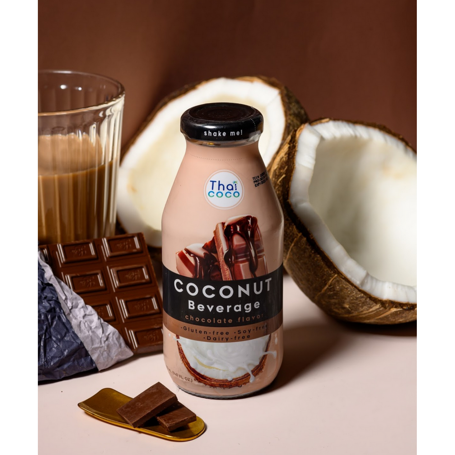 Coconut milk Beverage Chocolate flavor 280 ml