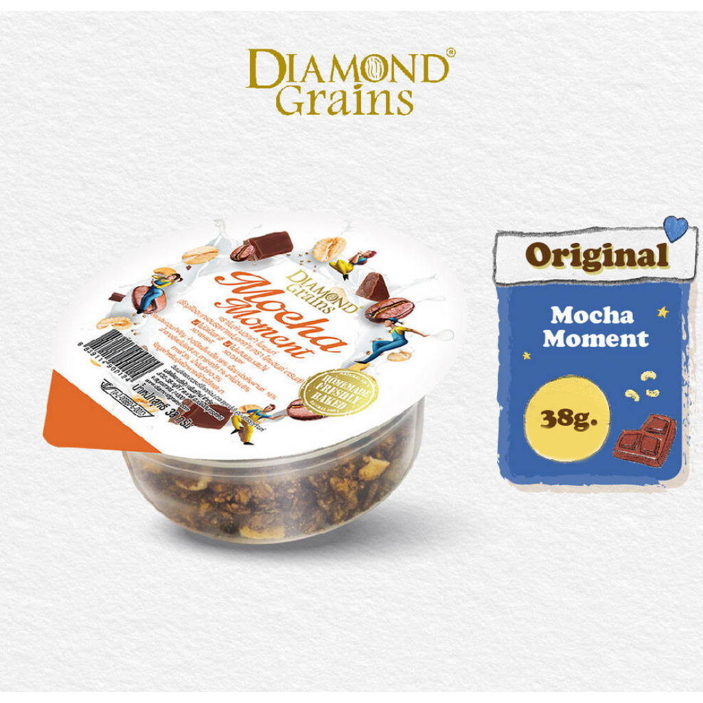 Diamondgrains Mocha Granola 38g.