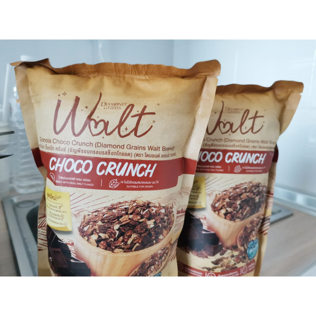 Diamond Grains Walt Choco Crunch 320g.