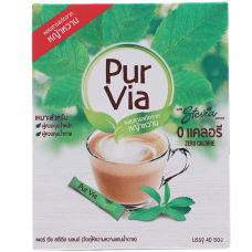 Purvia Sweetener With Stevia Extract Pack 40sachets