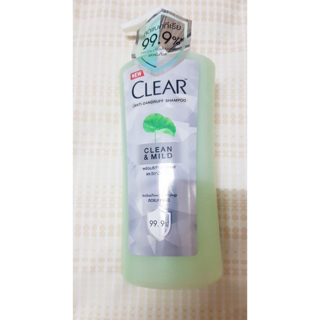 Clear Anti Dandruff Clean and Mild Shampoo 400ml.