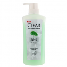 Clear Anti Dandruff Clean and Mild Shampoo 400ml.