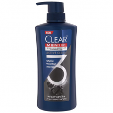 Clear Men 3 In 1 Complete Care Active Clean Shampoo and Bodywash 390ml.