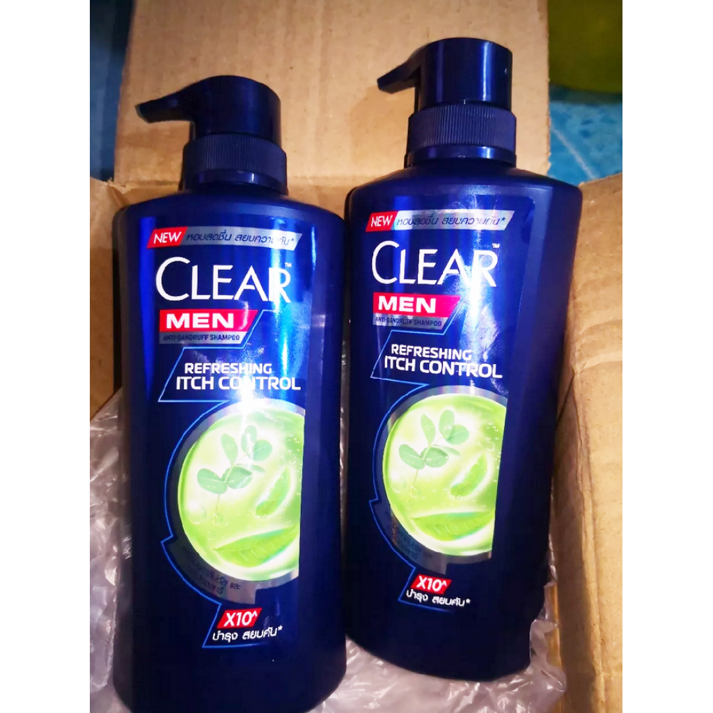 Clear Men Refreshing Itch Control Shampoo 390ml.