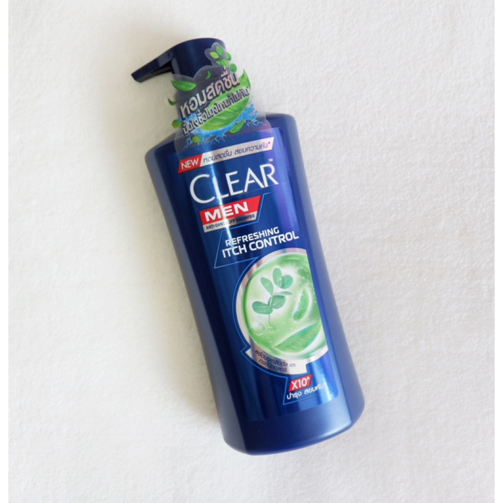 Clear Men Refreshing Itch Control Shampoo 390ml.