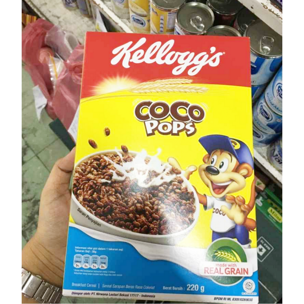 Kelloggs Cereal Coco Pops 350g.