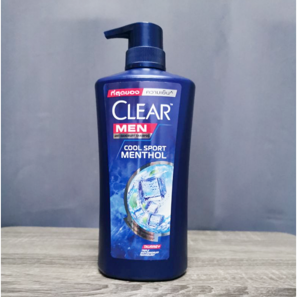 Clear Men Cool Sport Menthol Anti Dandruff Shampoo 370ml. 1Free1