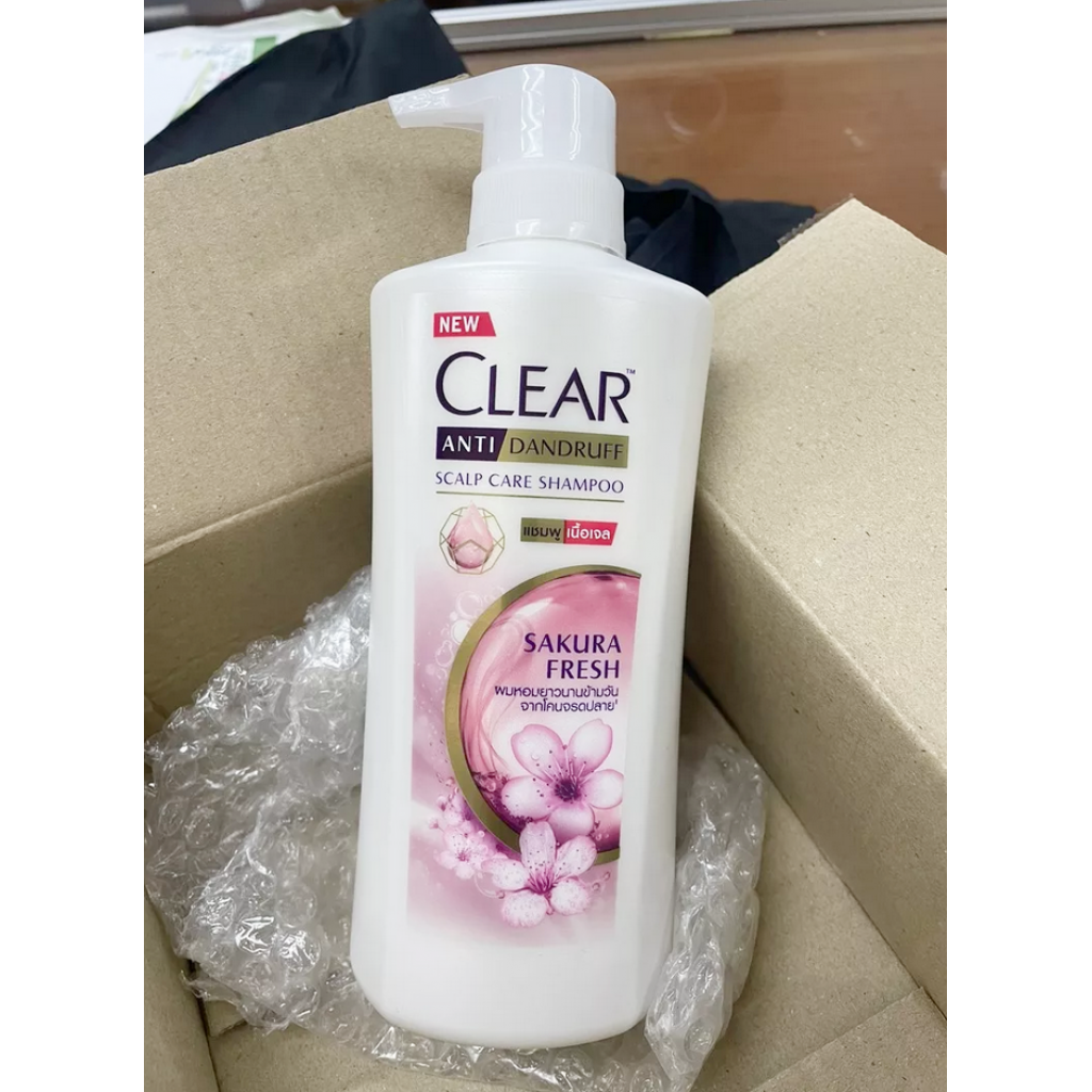 Clear Sakura Fresh Anti Dandruff Scalp Care Shampoo 370ml. 1Free1