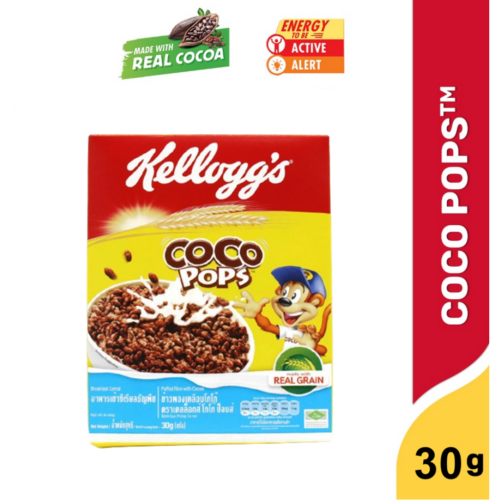 Kelloggs Cereal Coco Pops 30g.