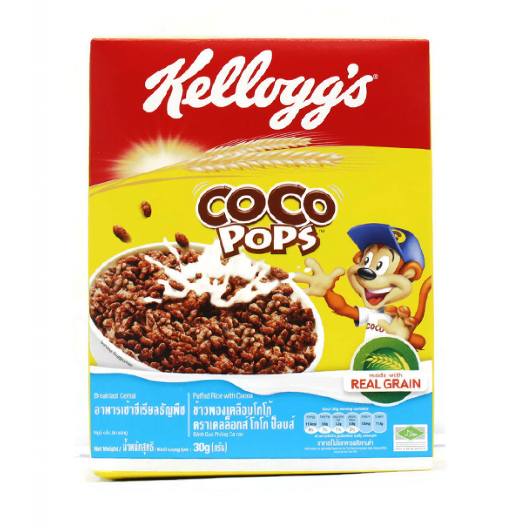 Kelloggs Cereal Coco Pops 30g.