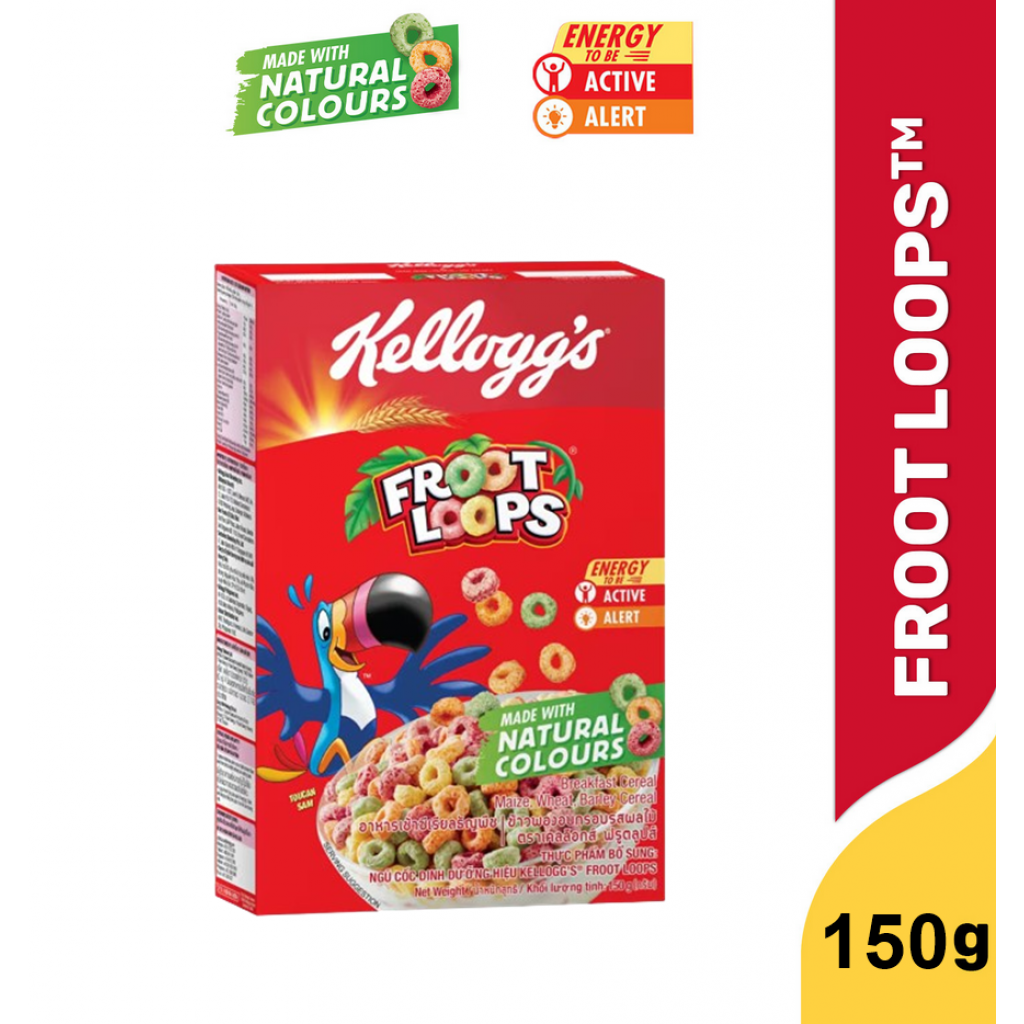 Kelloggs Cereal Froot Loops 150g.