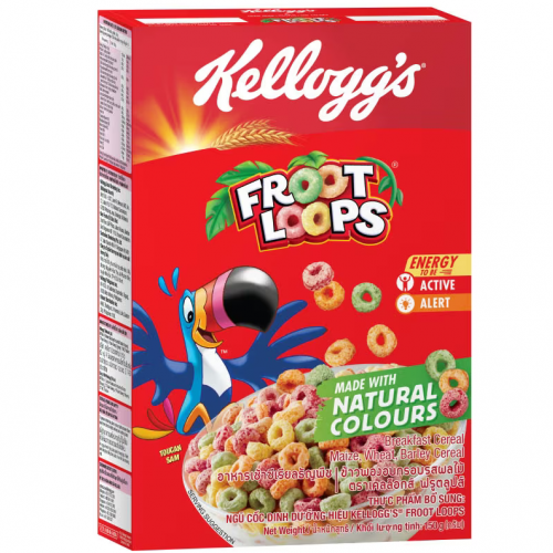 Kelloggs Cereal Froot Loops 150g.