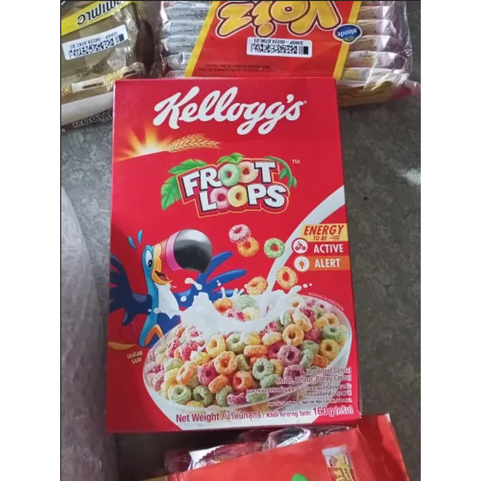 Kelloggs Cereal Froot Loops 150g.