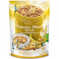 Diamond Grains Banana Nana Granola 220g.