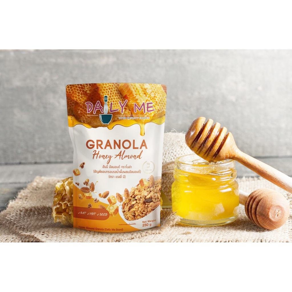 Daily Me Honey Almond Granola 250g.