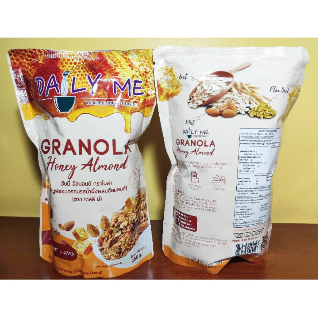 Daily Me Honey Almond Granola 250g.