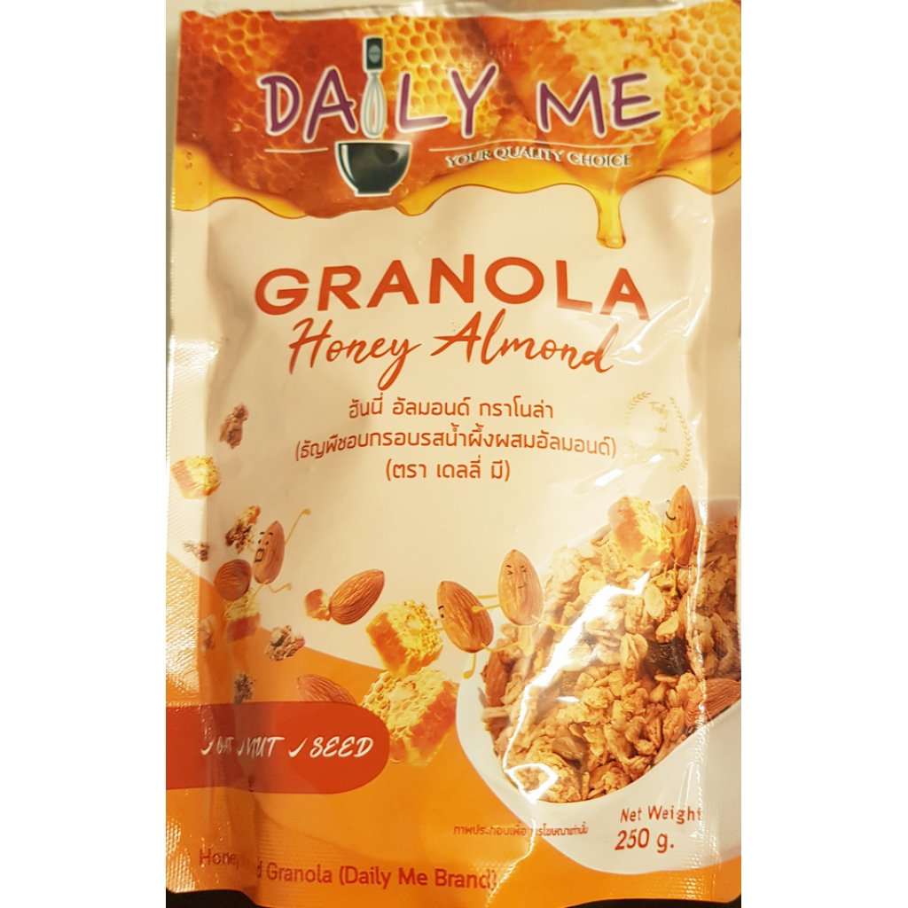 Daily Me Honey Almond Granola 250g.