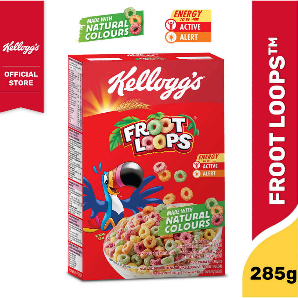 Kelloggs Froot Loops 285g.