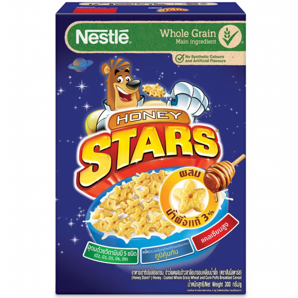 Nestle Cereal Honey Stars 300g.