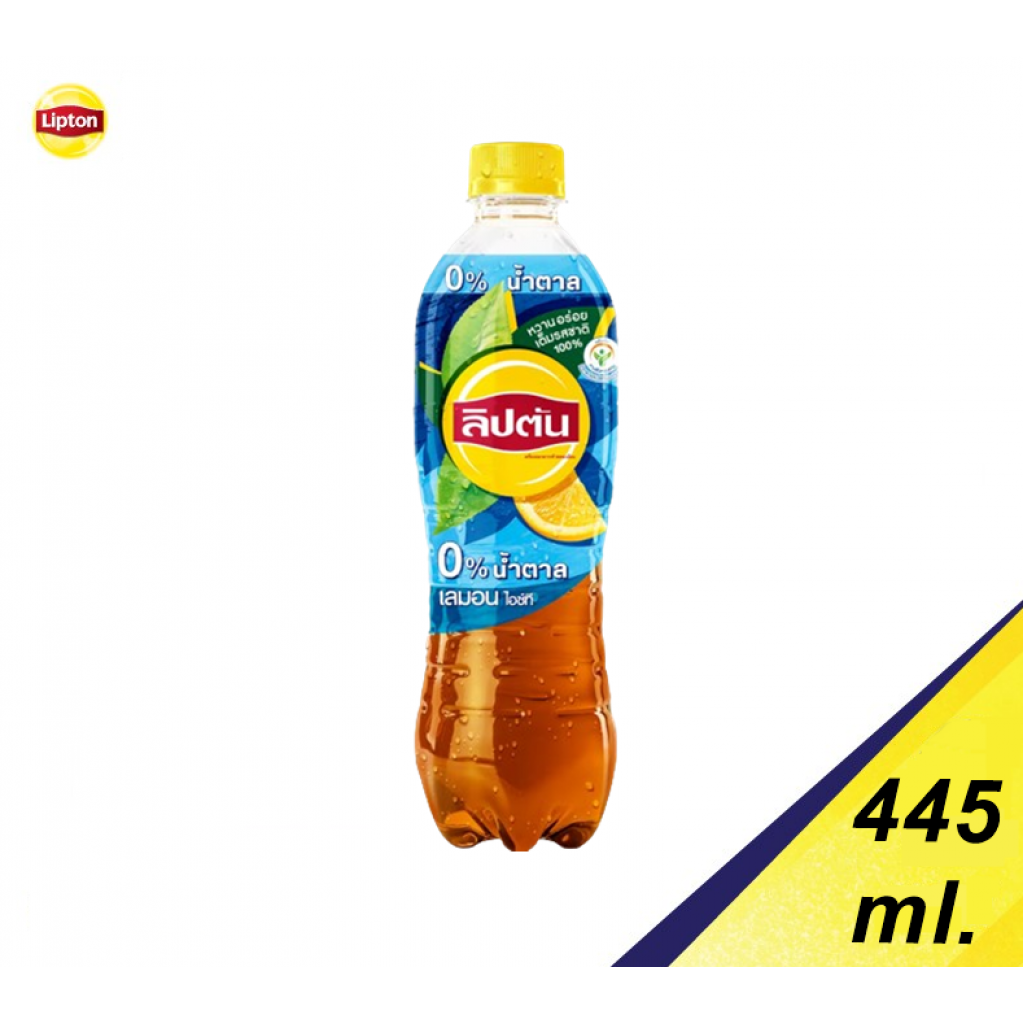 Lipton Ice Tea Zero Sugar 445ml.