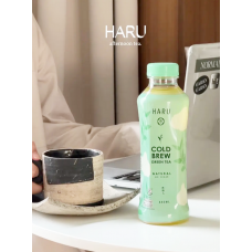 Haru Cold Brew Green Tea Drink No Sugar 440ml.