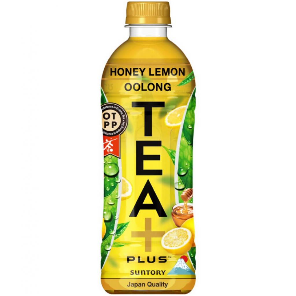 Tea Plus Oolong Tea Honey Lemon Flavor 500ml.