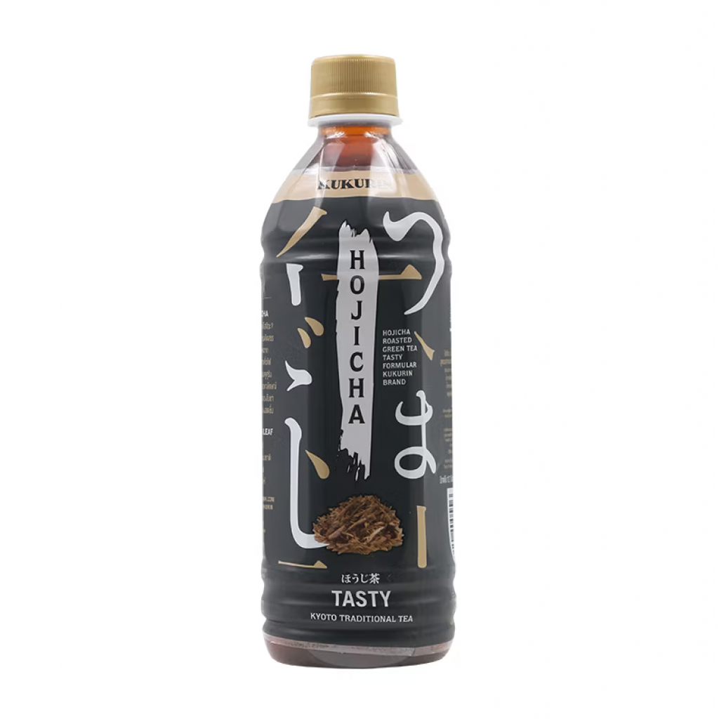 KuKurin Hojicha Roasted Green Tea Tasty Flavour 500ml.