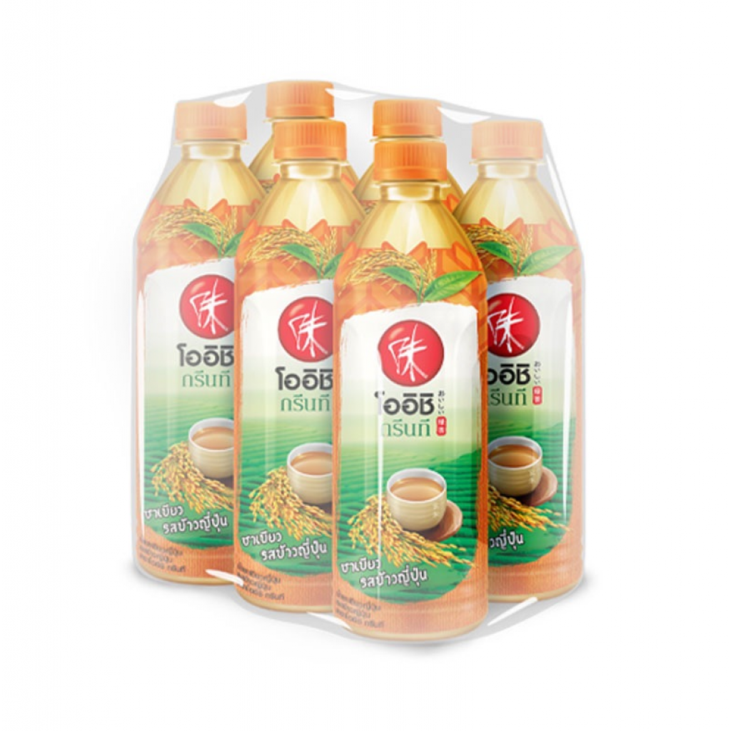 Oishi Green Tea Genmai 500ml.