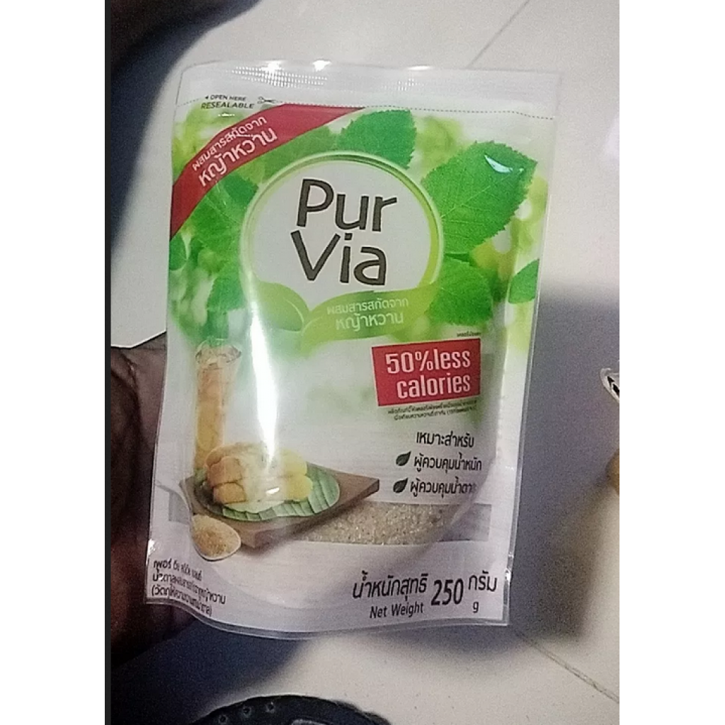 Pur Via Sugar Stevia Blend 250g.