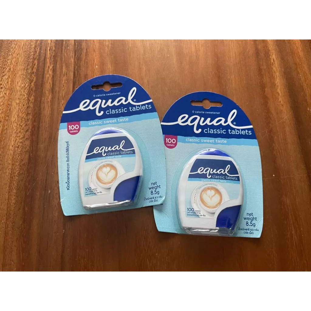 Equal Classic Zero Calorie Sweetener 8.5g. 100pills