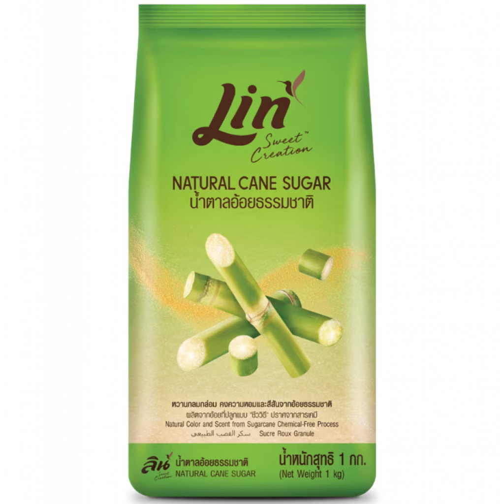 Lin Natural Cane Sugar 1kg.