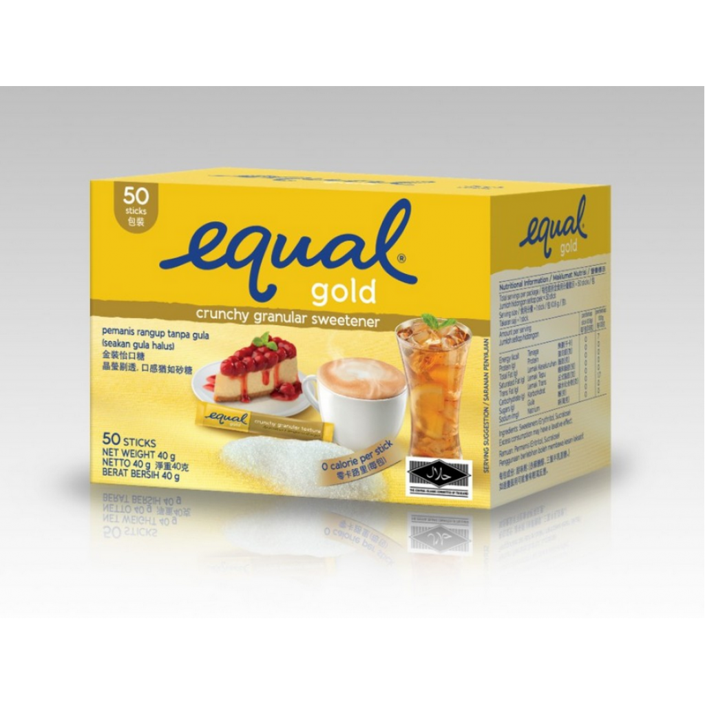 Equal Gold Sweetener 50sachets