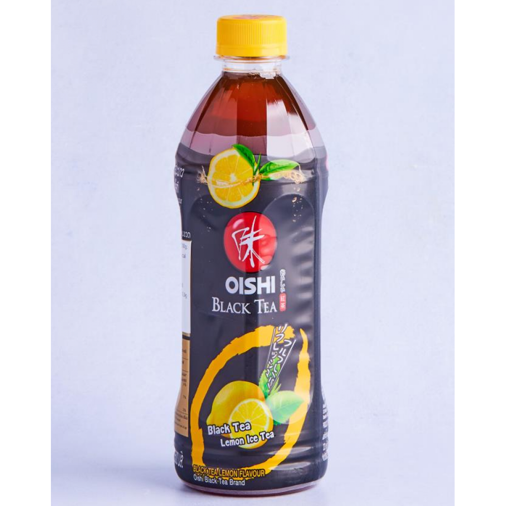 Oishi Black Tea Lemon Flavoured 500ml.