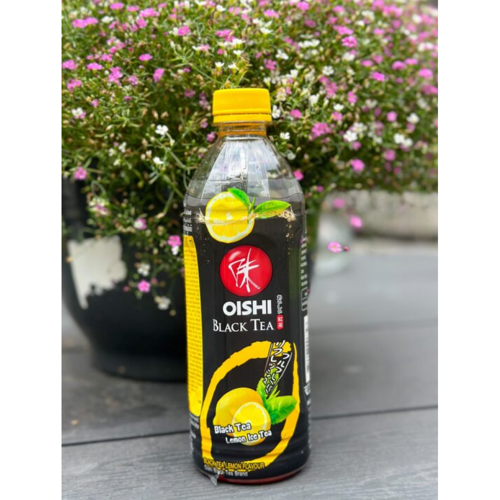 Oishi Black Tea Lemon Flavoured 500ml.