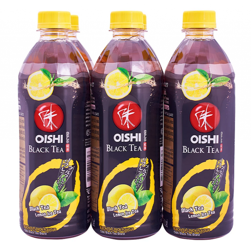 Oishi Black Tea Lemon Flavoured 500ml.