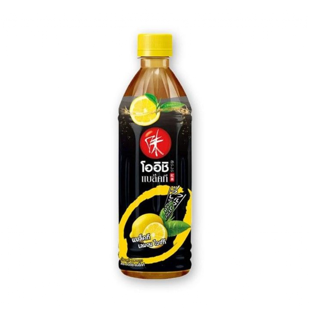 Oishi Black Tea Lemon Flavoured 500ml.